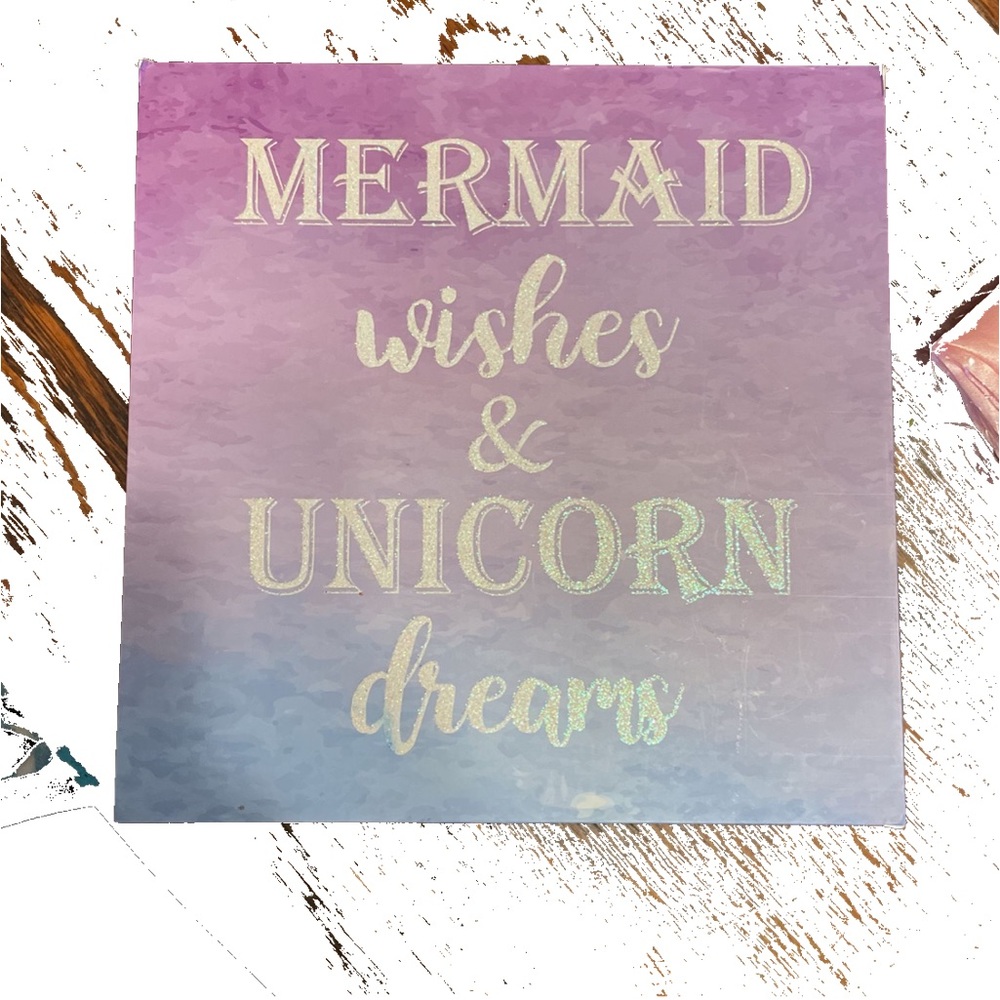 Mermaid wall art